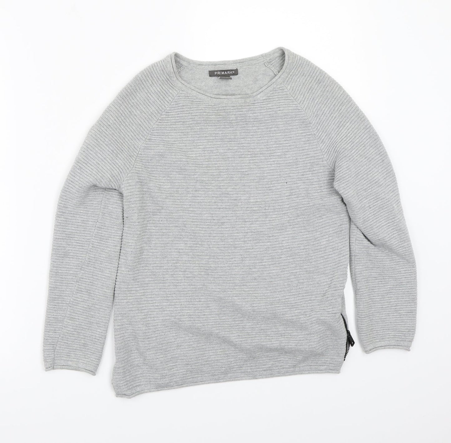 Primark Boys Grey   Pullover Jumper Size 9-10 Years