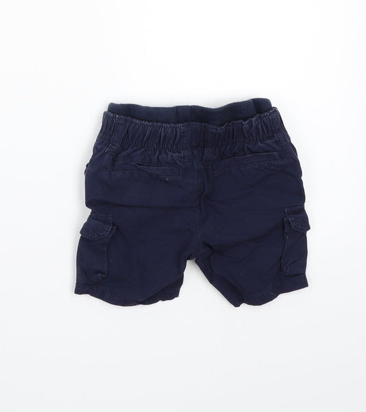 Gap Boys Blue   Cargo Trousers Size 6-9 Months