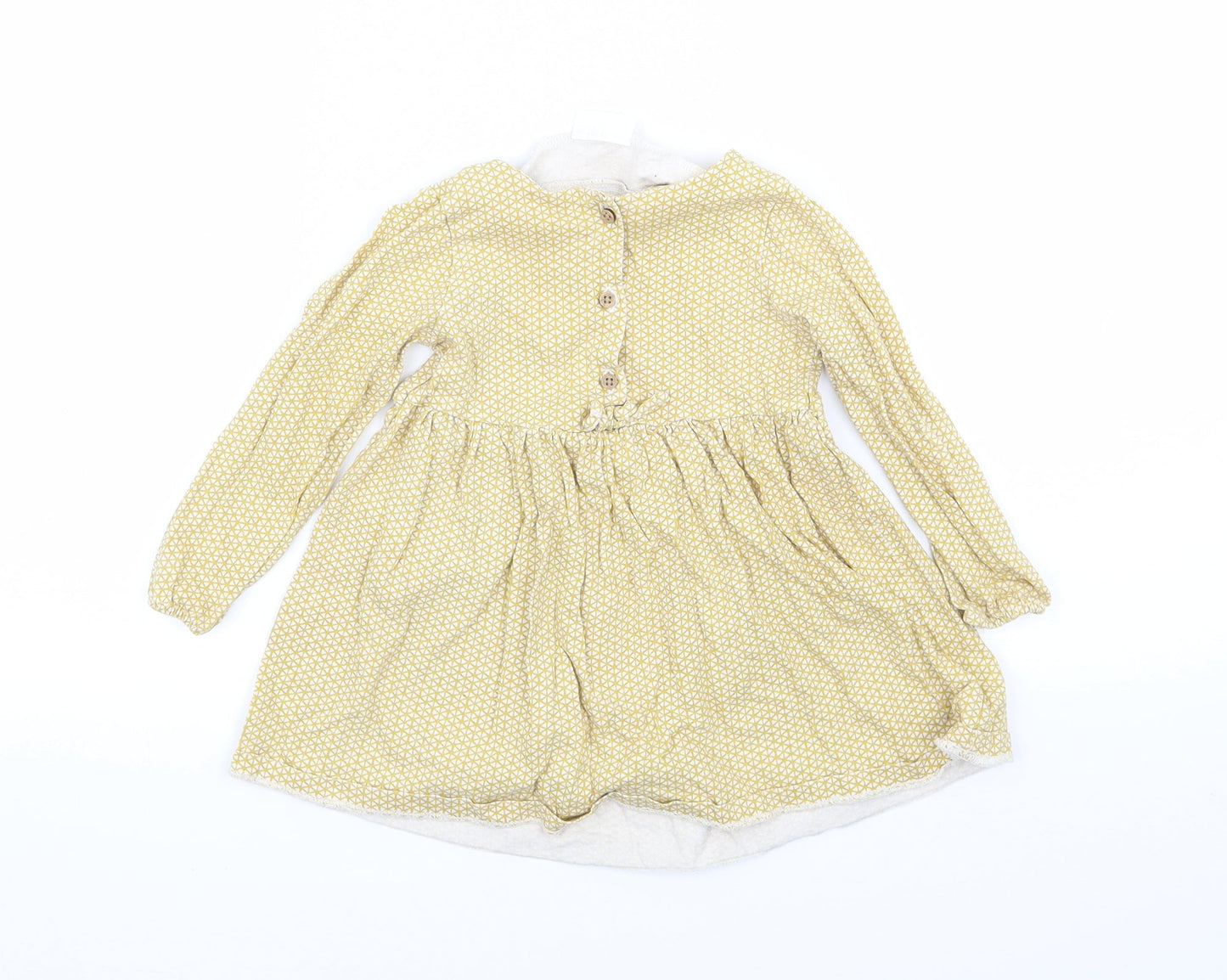 NEXT Baby Yellow  Jersey Basic T-Shirt Size 12-18 Months
