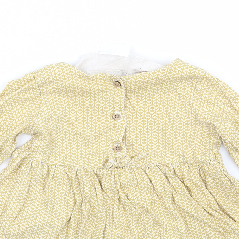 NEXT Baby Yellow  Jersey Basic T-Shirt Size 12-18 Months