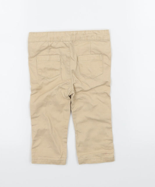 Babies Boys Beige   Capri Trousers Size 3-6 Months