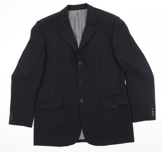 Karl Jackson Mens Blue   Jacket Suit Jacket Size L