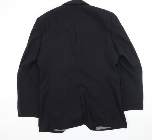Karl Jackson Mens Blue   Jacket Suit Jacket Size L