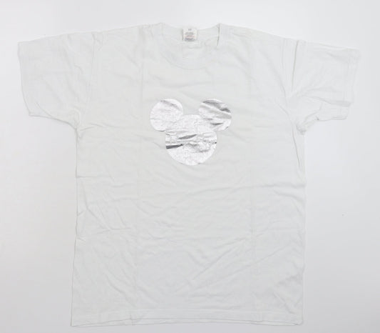 Fruit of the Loom Boys White   Basic T-Shirt Size M