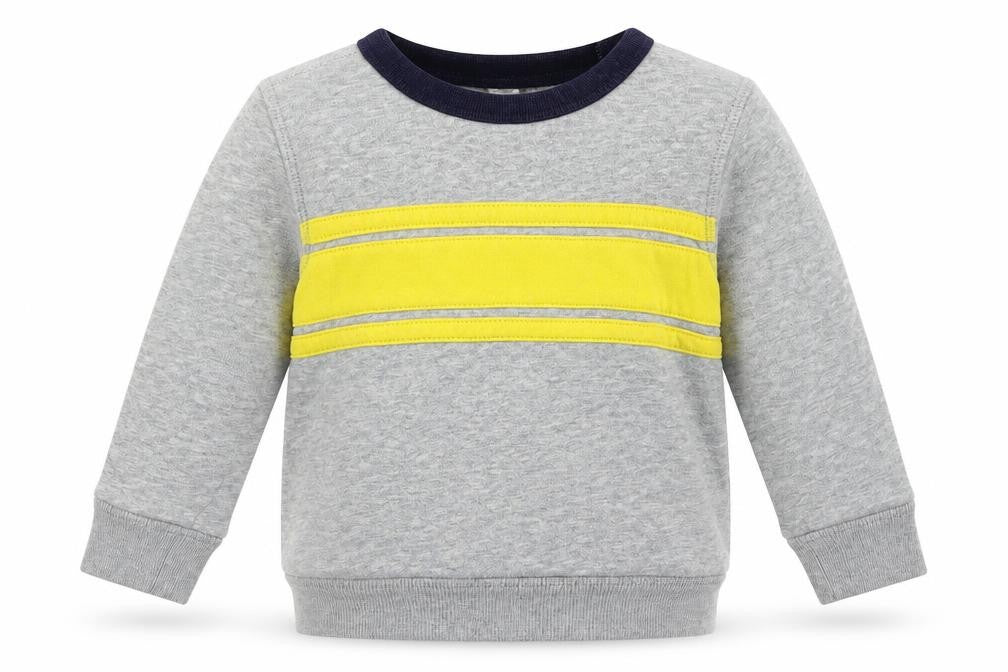 Gap Boys Grey Striped  Pullover Sweatshirt Size 2 Years