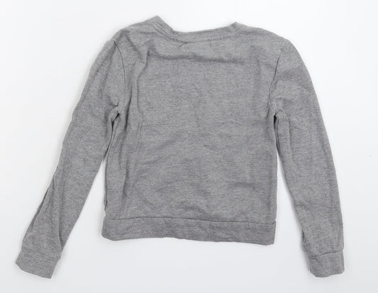 Epic Threads Girls Grey   Pullover Sweatshirt Size S