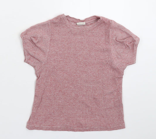 Zara Girls Pink   Basic T-Shirt Size 6 Years