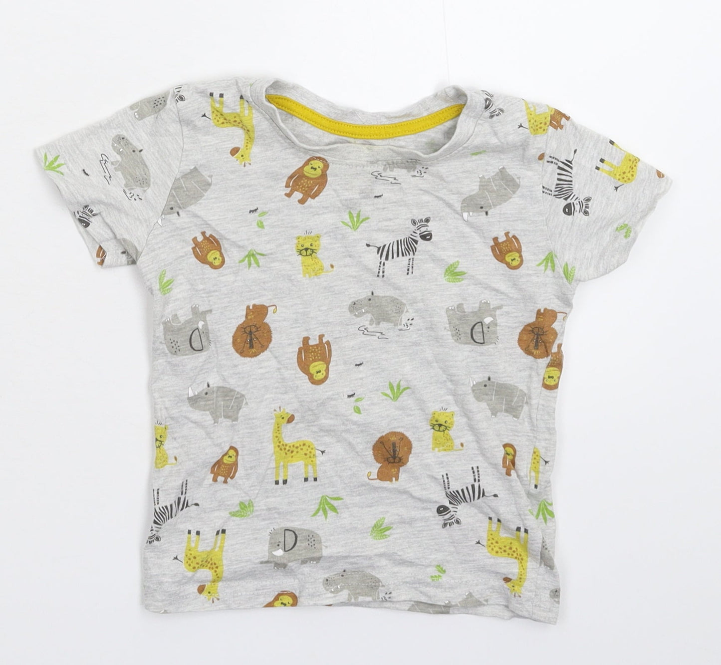 Primark Baby Grey   Basic T-Shirt Size 12-18 Months