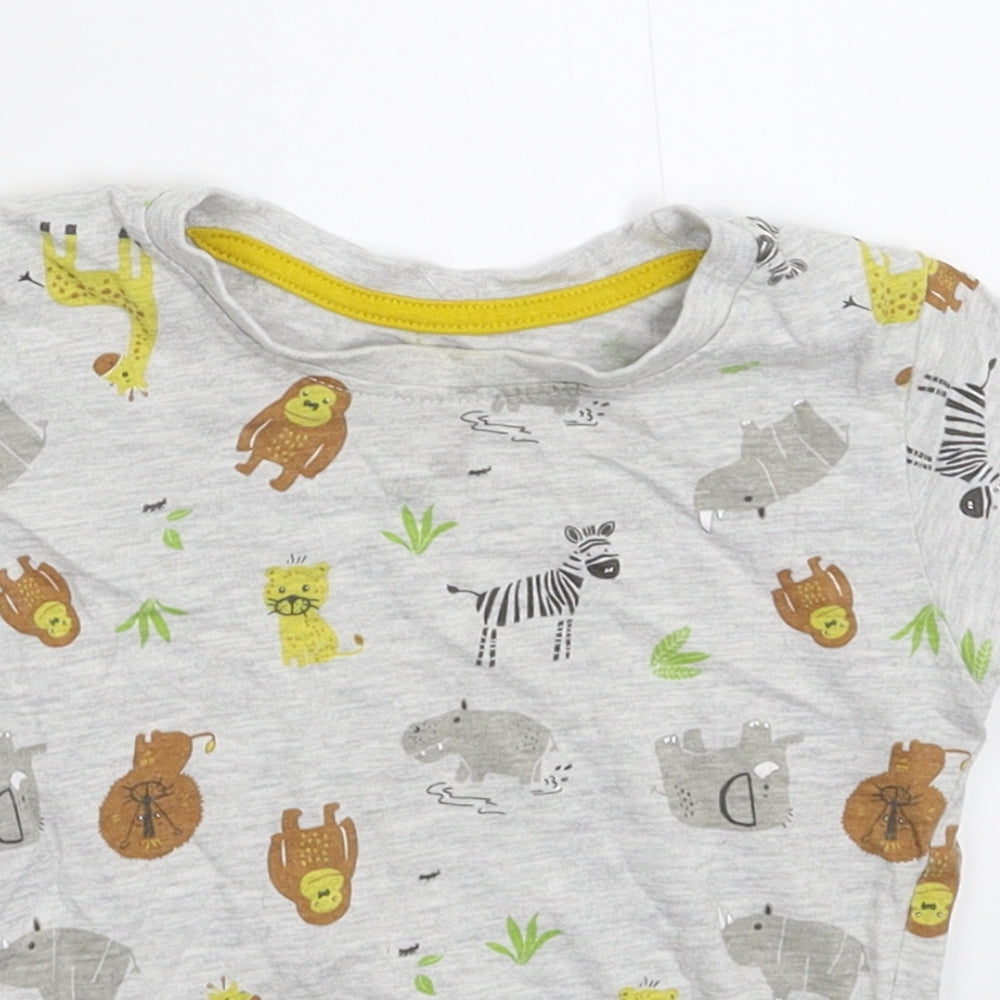 Primark Baby Grey   Basic T-Shirt Size 12-18 Months