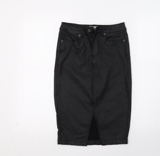 New Look Womens Black   Pettiskirt Skirt Size 8