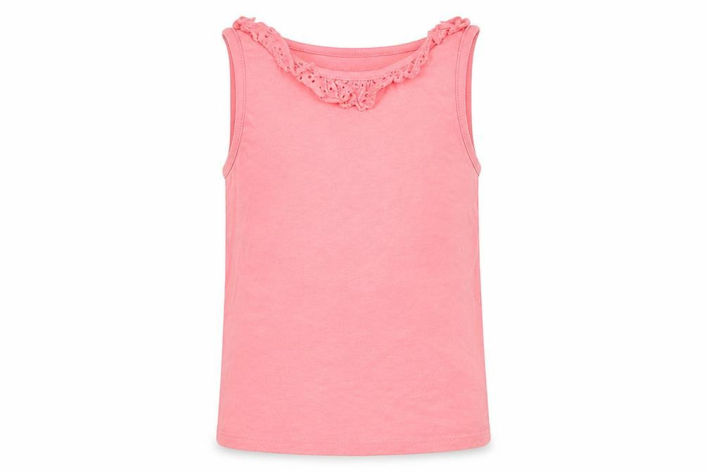 Nutmeg Girls Red   Basic Tank Size 3 Years