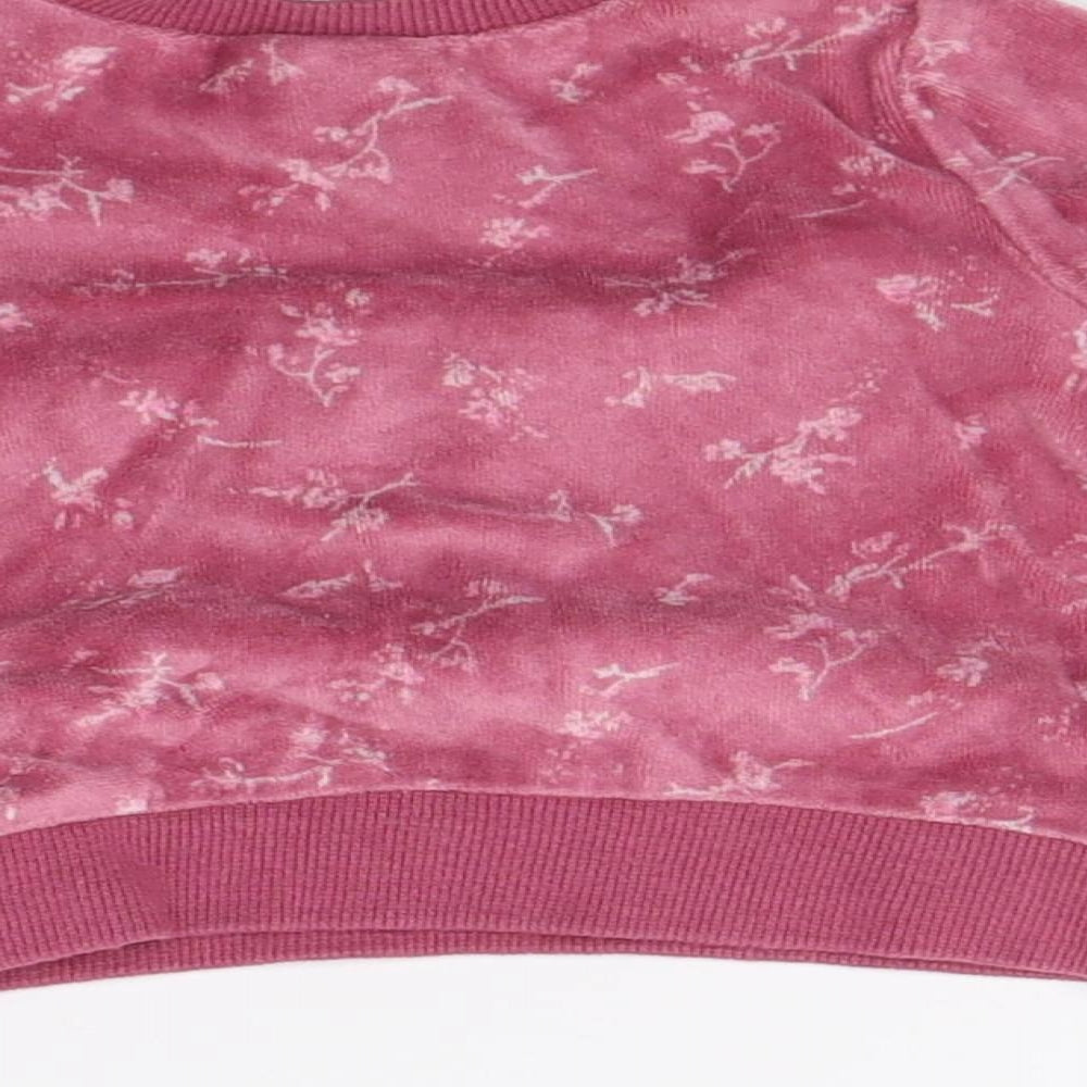 NEXT Baby Red  Fleece Pullover Jumper Size 0-3 Months
