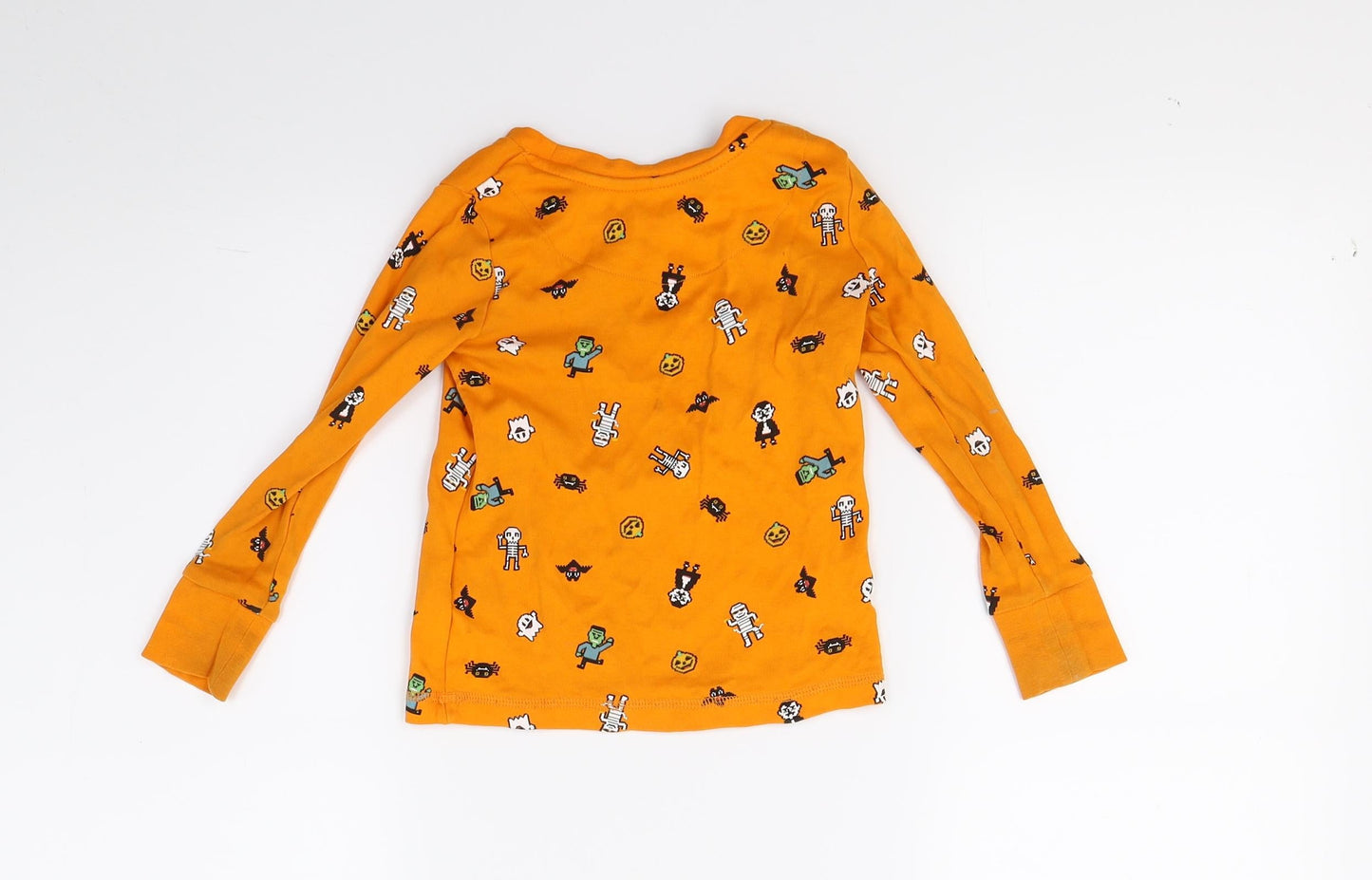 George Boys Orange   Pullover Sweatshirt Size 2-3 Years  - Robots