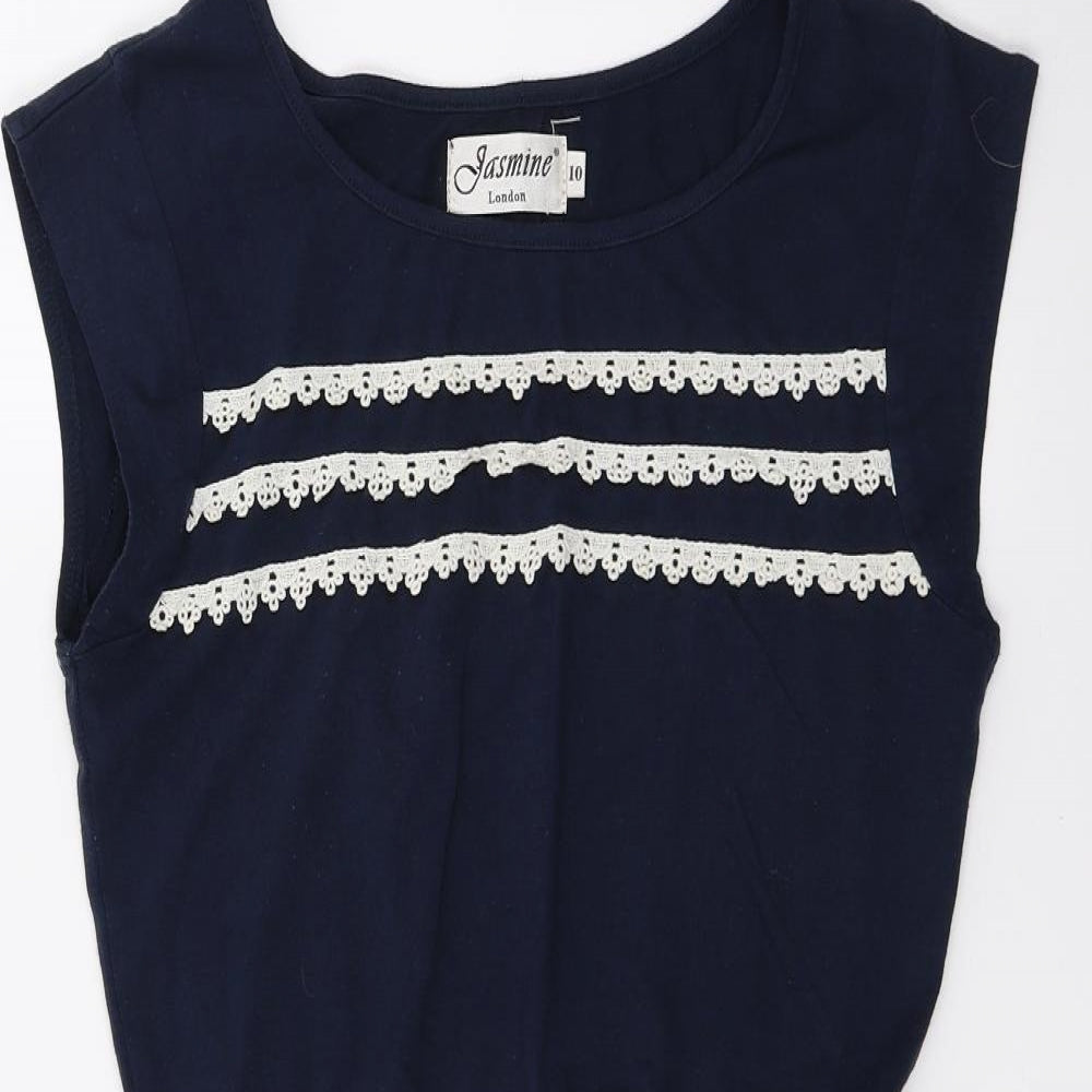 Jasmine  Womens Blue   A-Line  Size 10