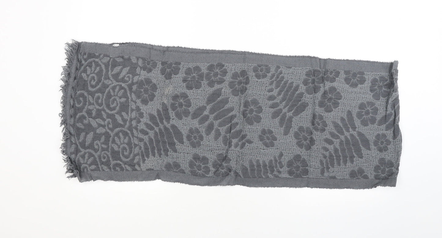 Per Una Womens Grey Floral   Shawl/Wrap