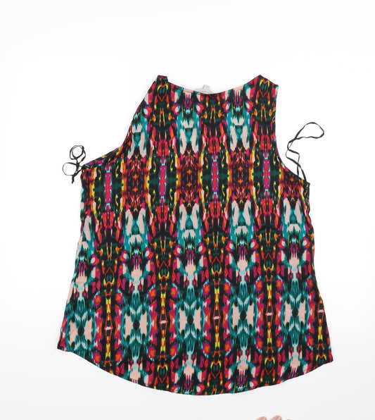 iNFLUENCE Womens Multicoloured Tie Dye  Tank Dress  Size XL