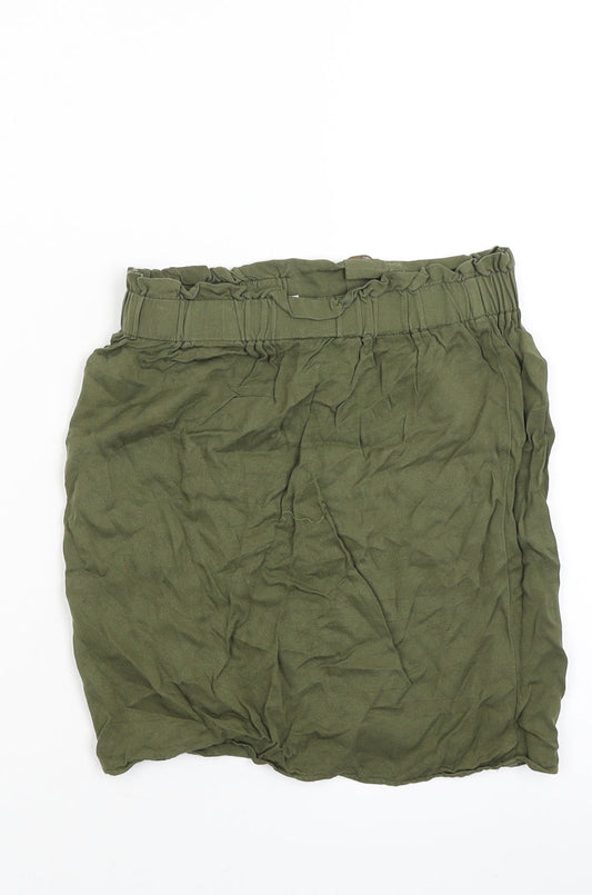 TU Girls Green   Straight & Pencil Skirt Size 8 Years