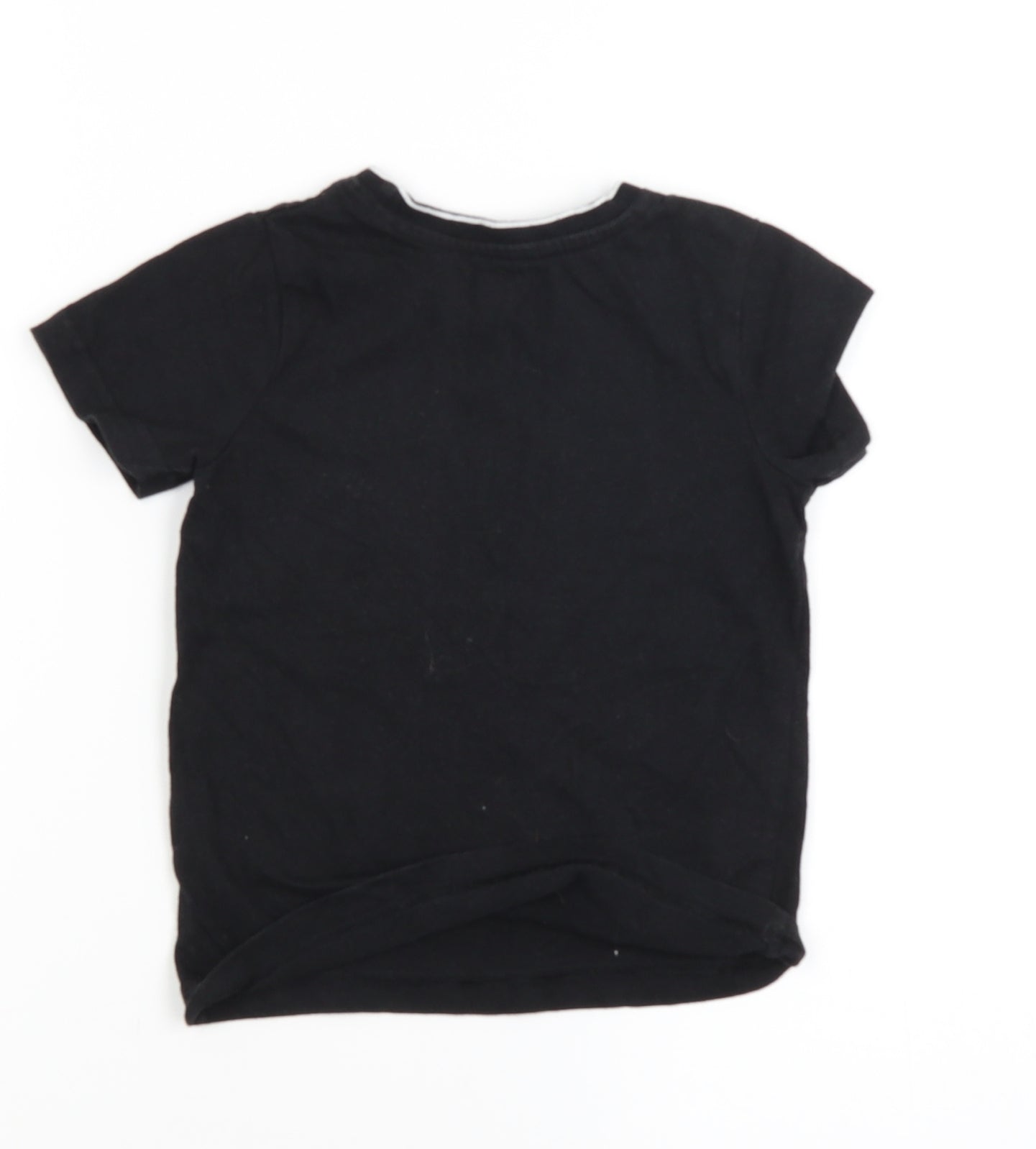 Nutmeg Boys Black   Basic T-Shirt Size 2 Years