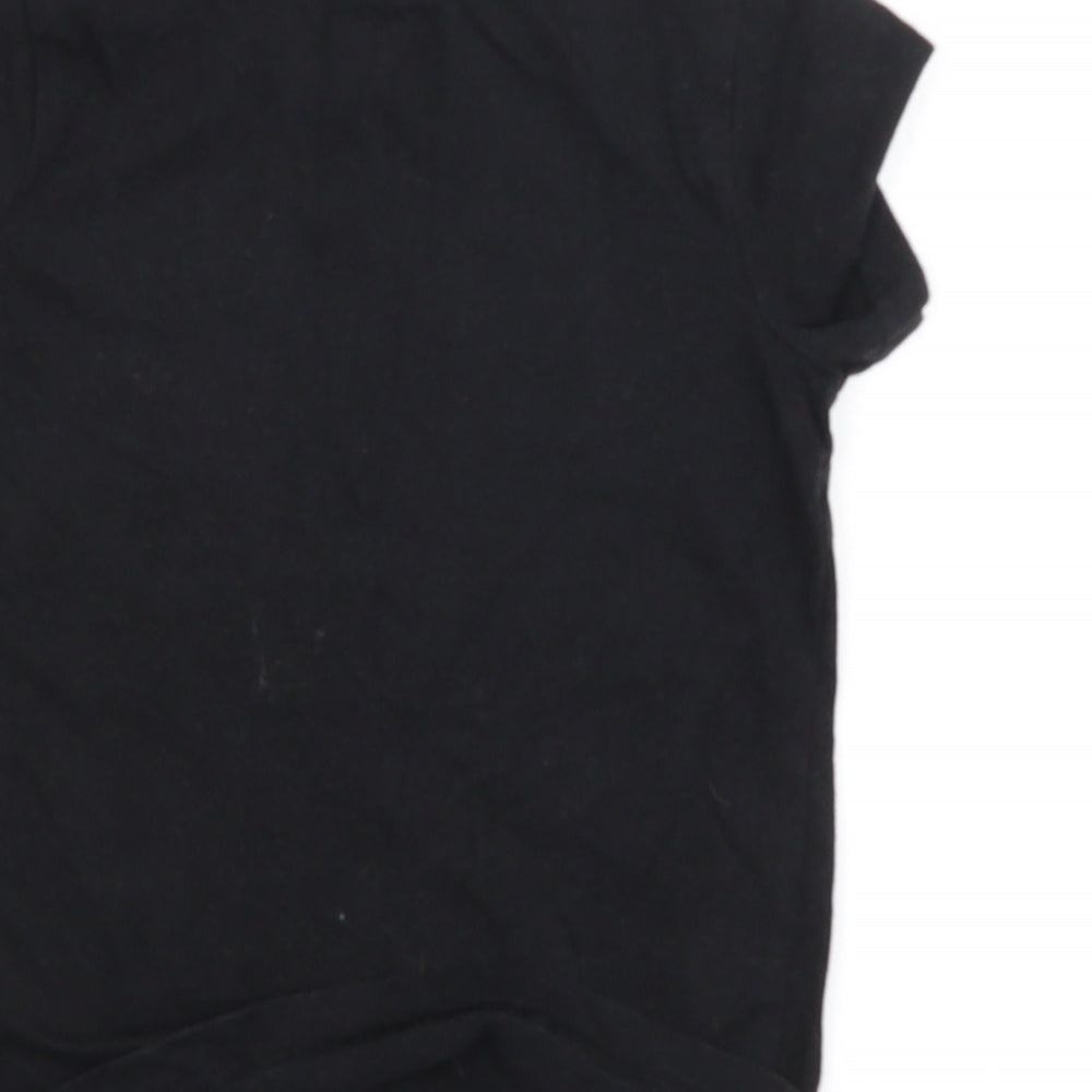Nutmeg Boys Black   Basic T-Shirt Size 2 Years