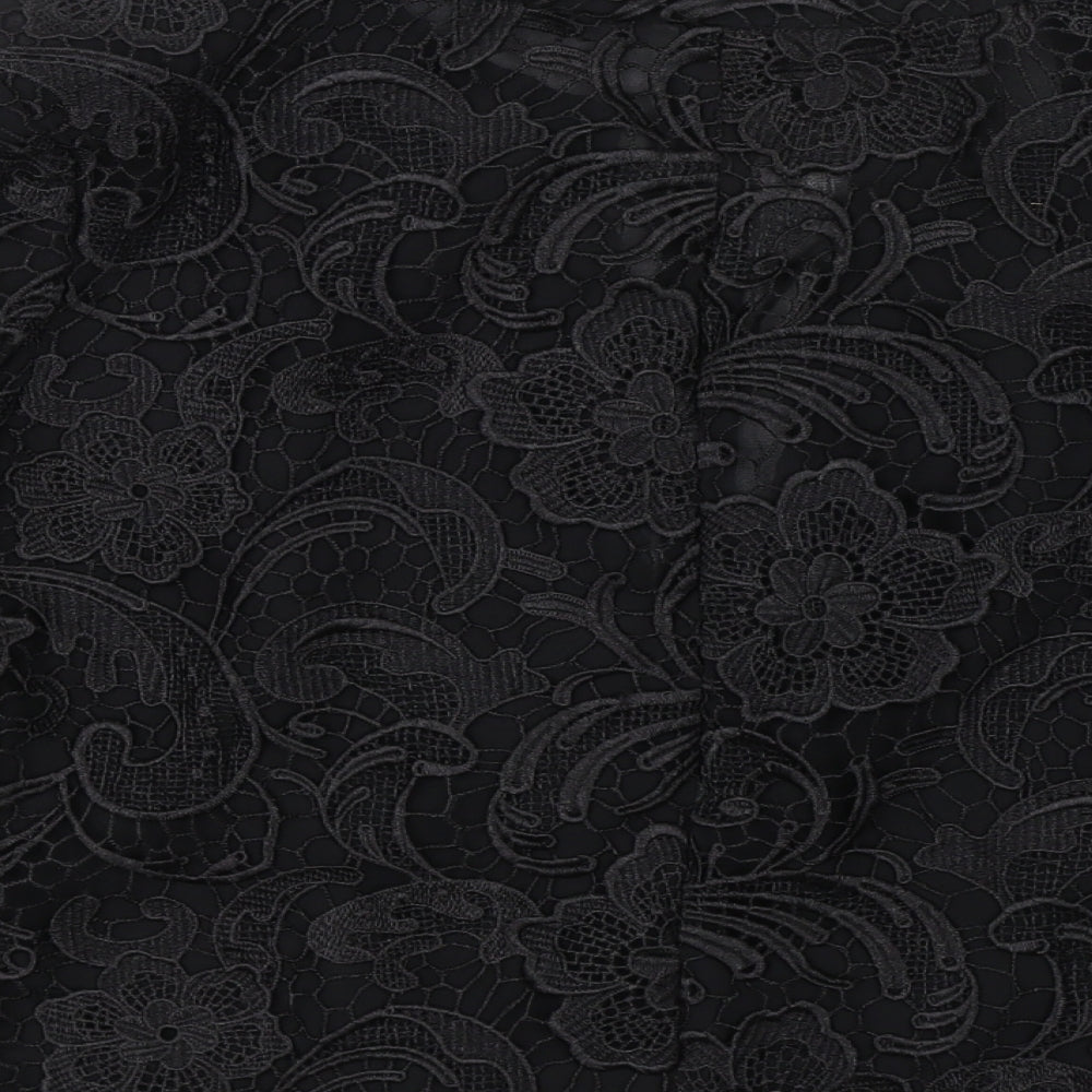 ASOS Womens Black Floral  Jacket  Size 8