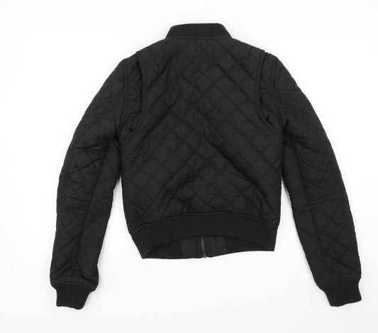 Divided Womens Black   Jacket  Size 8