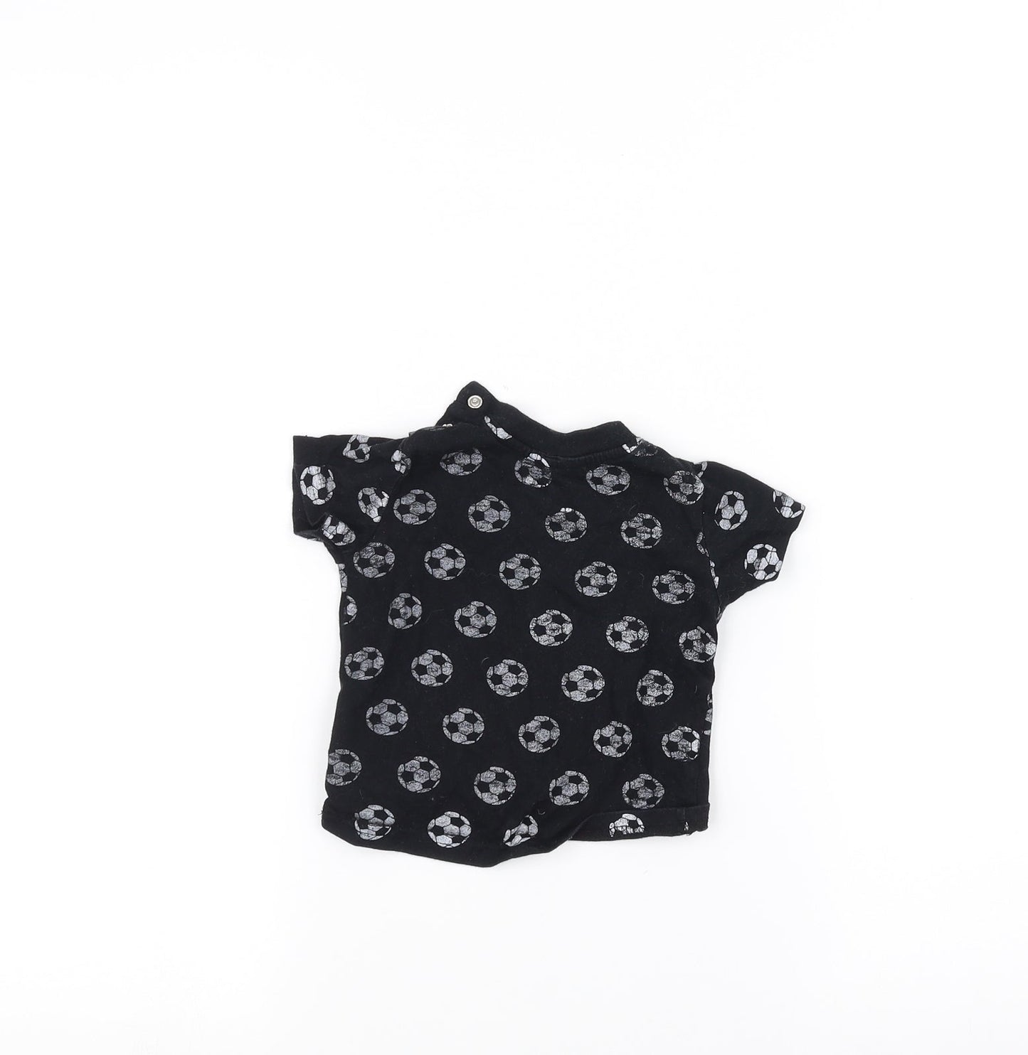 Primark Baby Black   Basic T-Shirt Size 3-6 Months