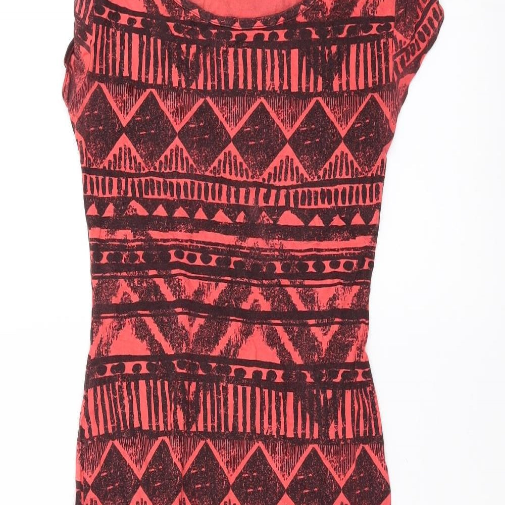 New Look Womens Red   Pencil Dress  Size 10