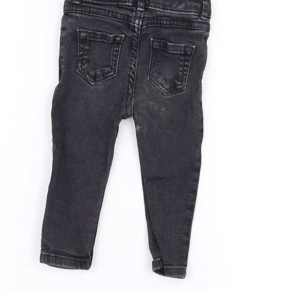River Island Baby Black   Jogger Jeans Size 6-9 Months