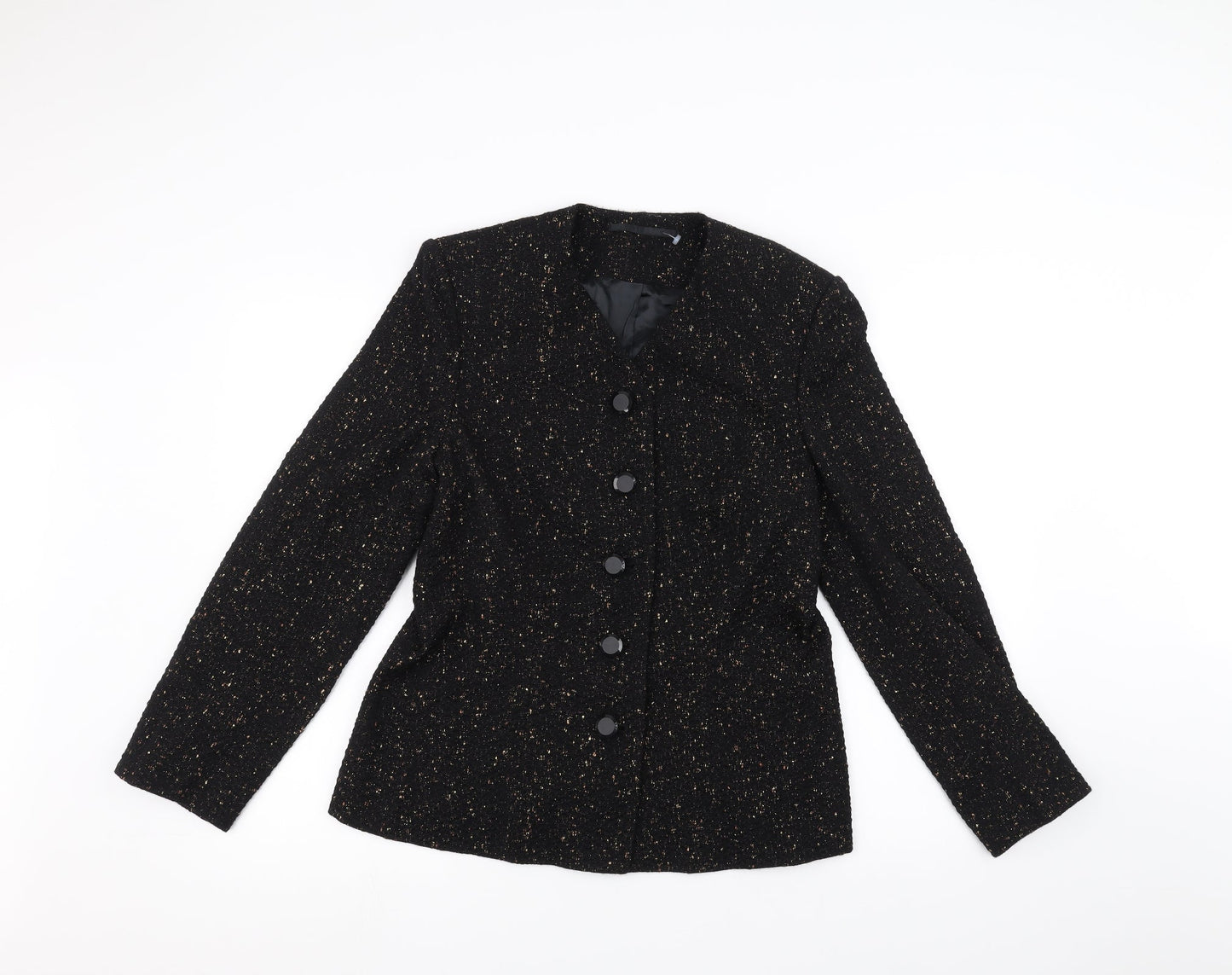 Preworn Womens Black   Jacket  Size 12