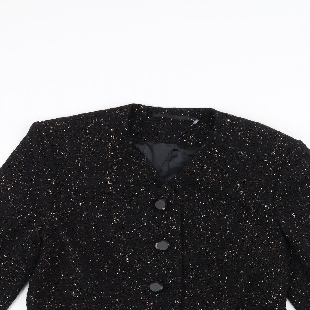 Preworn Womens Black   Jacket  Size 12