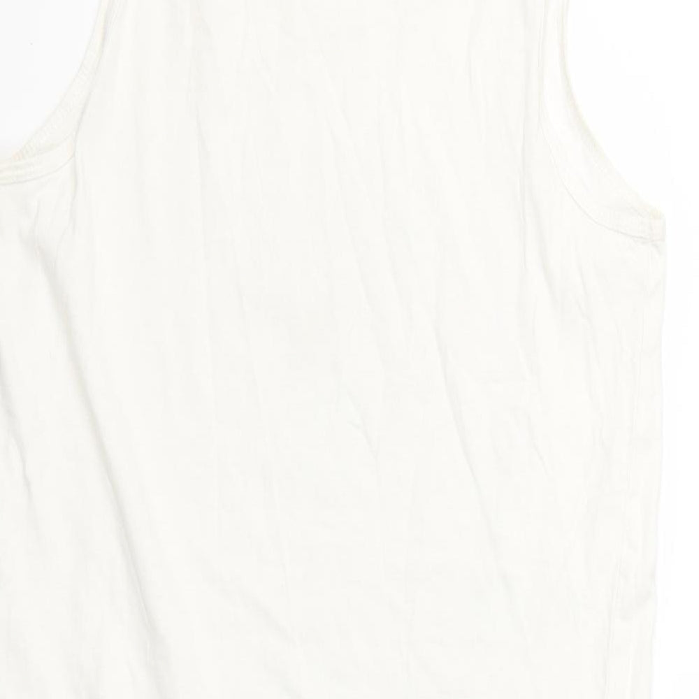 Cedar Wood State Womens White   Basic Blouse Size S