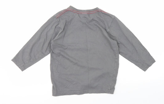 Ed Joseph Boys Grey   Pullover T-Shirt Size 5-6 Years