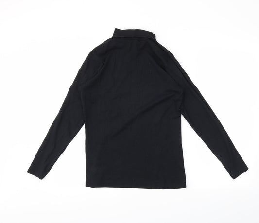 Essentials Womens Black   Tunic T-Shirt Size 16