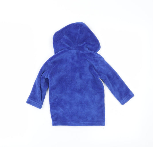 Earlydays Boys Blue Solid  Capri Robe Size 6-9 Months