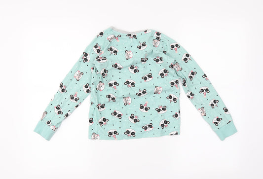 TU Girls Blue   Basic T-Shirt Size 8-9 Years