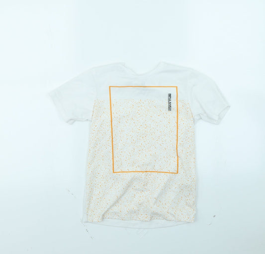 River Island Boys White   Basic T-Shirt Size 5 Years
