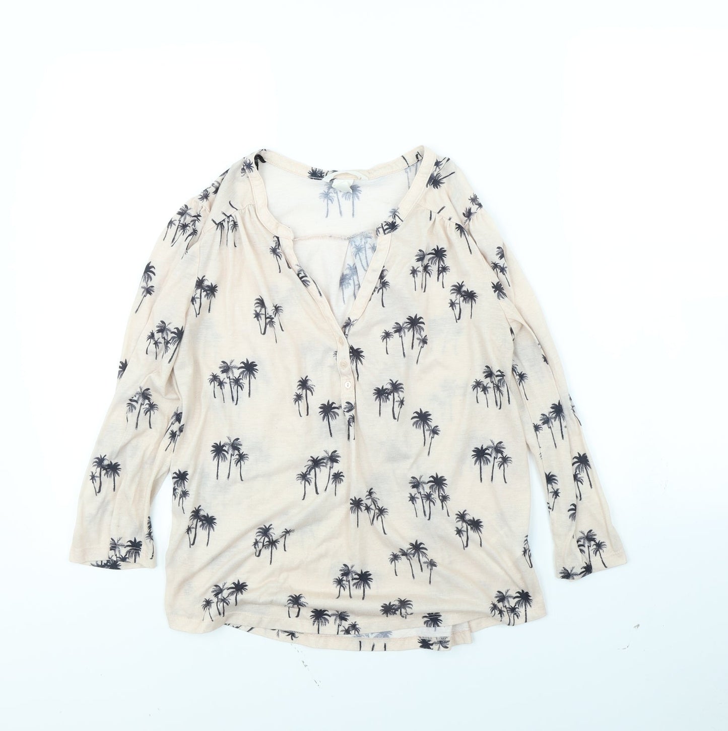 H&M Womens Pink   Basic Blouse Size S