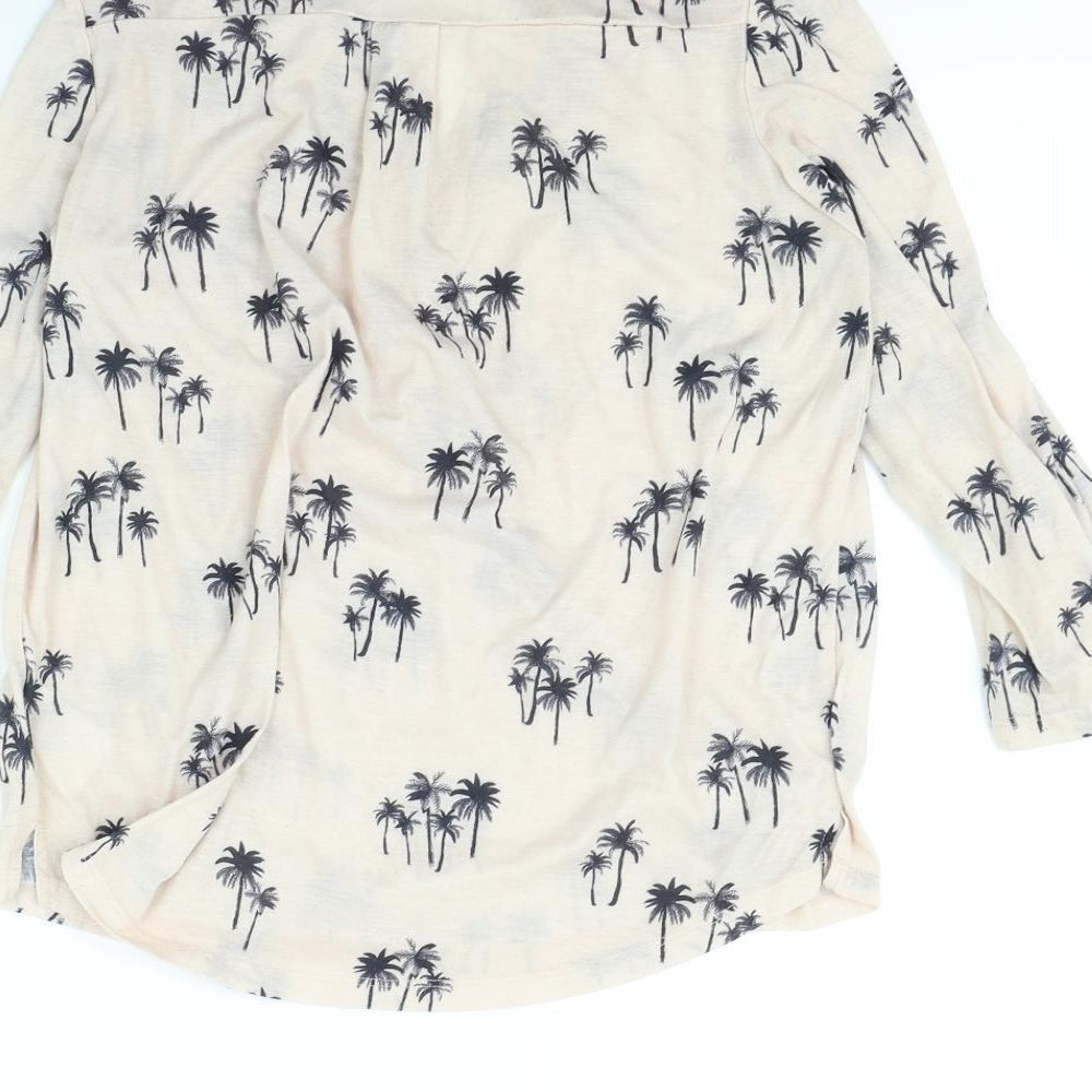 H&M Womens Pink   Basic Blouse Size S