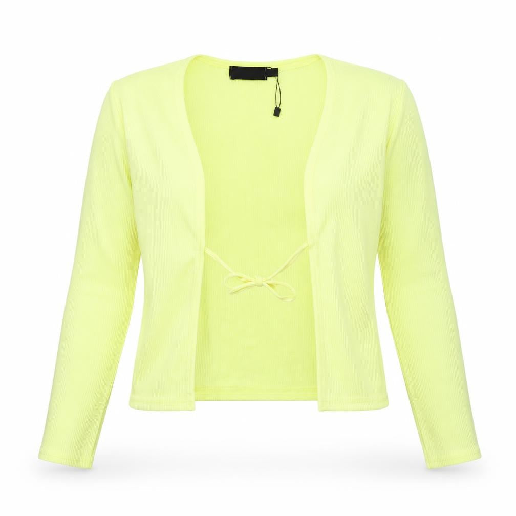 PRETTYLITTLETHING Womens Yellow   Jacket  Size 8