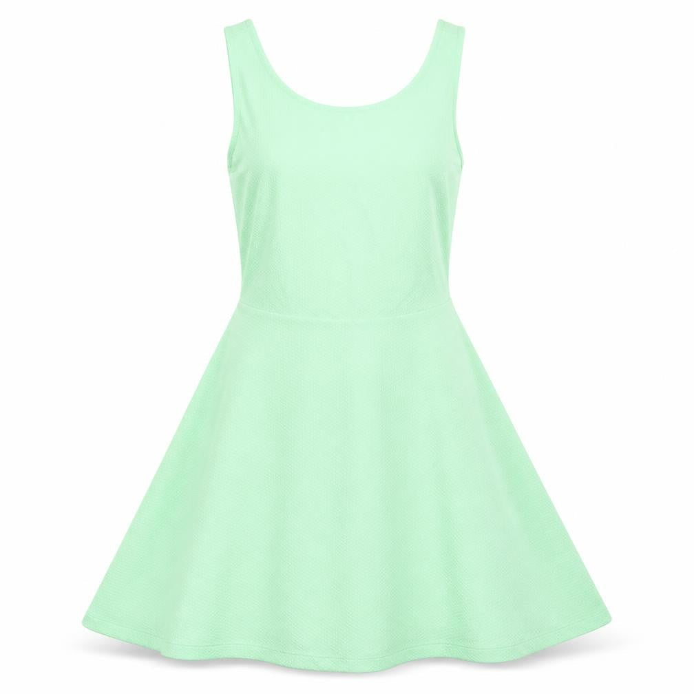 Divided Womens Green   A-Line  Size 8
