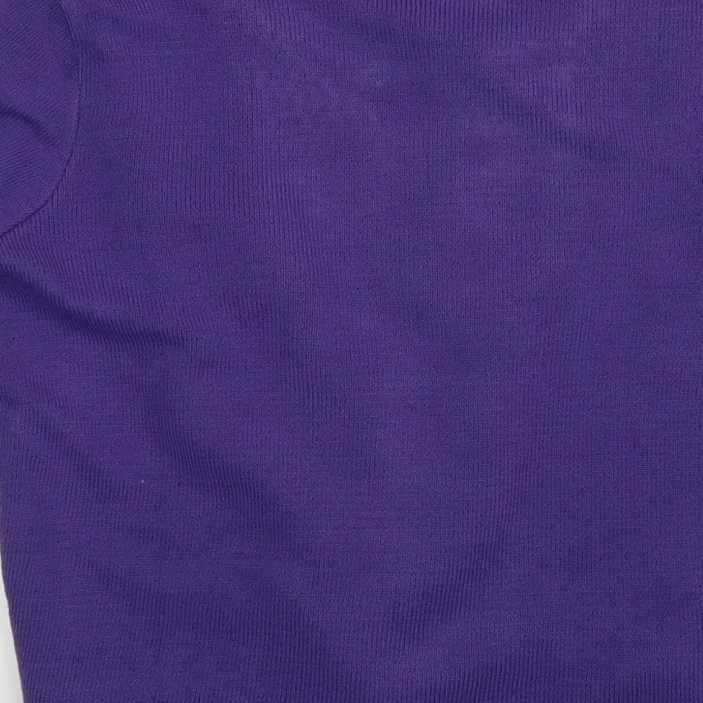 Envy Womens Purple   Cardigan Jumper Size S