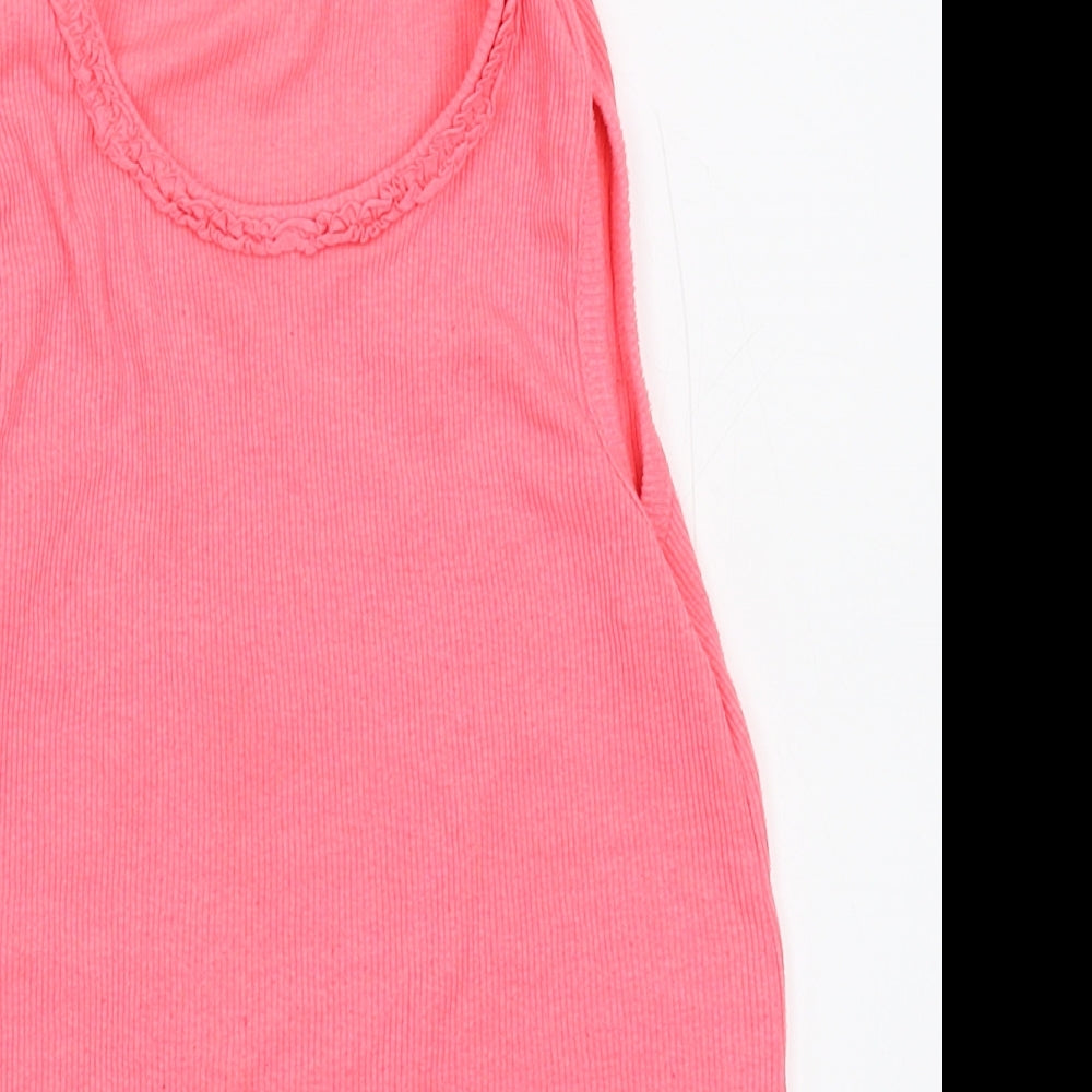 George Girls Pink   Basic Tank Size 10-11 Years