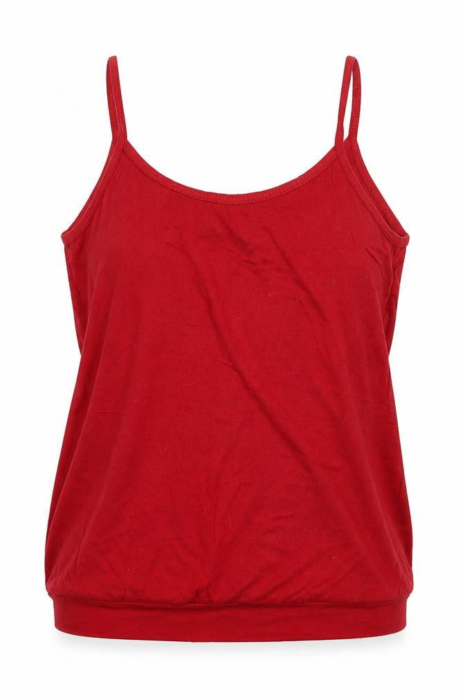 Preworn Womens Red   Basic Tank Size M