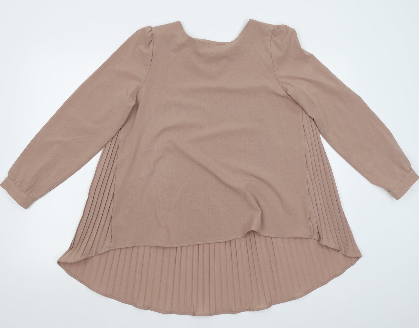 Zanzea Womens Beige   Camisole T-Shirt Size 12