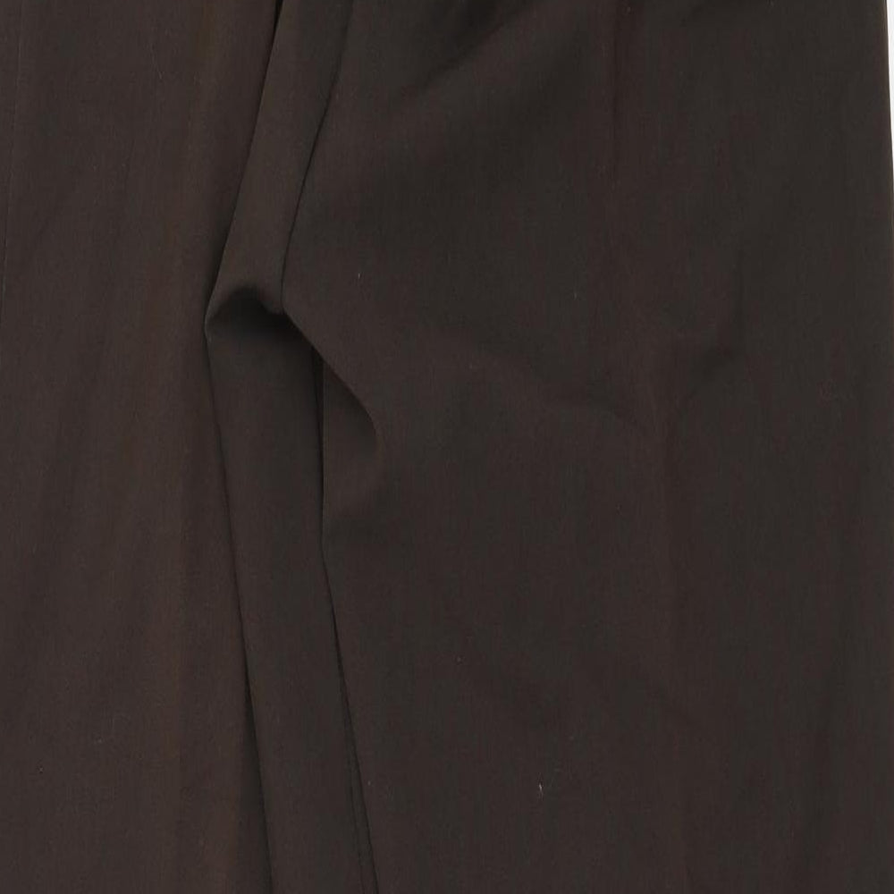 Classic Image Womens Brown   Trousers  Size 14 L30 in