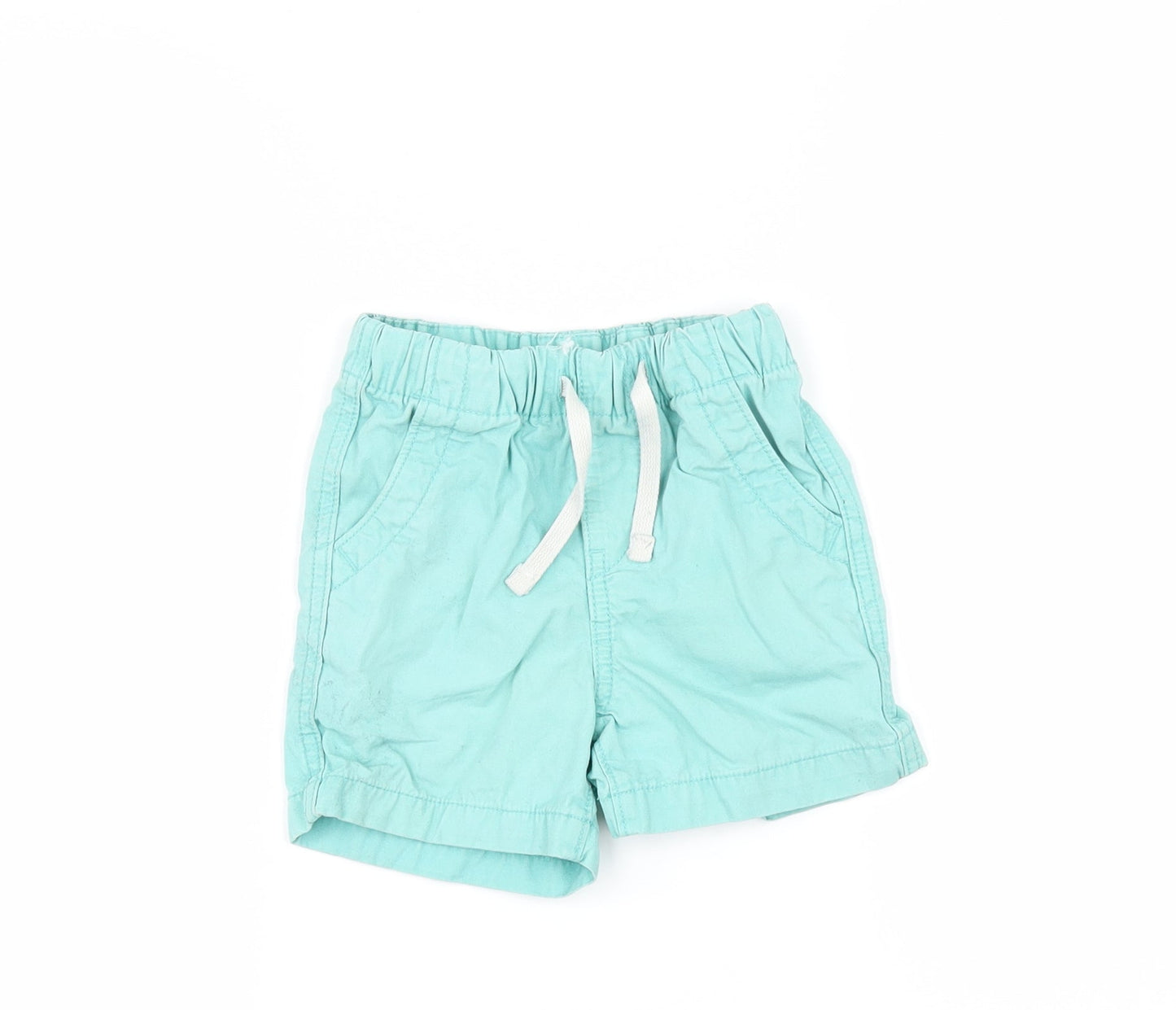 Gap Baby Green  Denim Cropped Trousers Size 12-18 Months