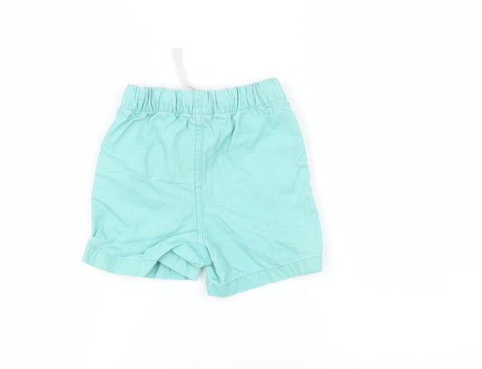 Gap Baby Green  Denim Cropped Trousers Size 12-18 Months