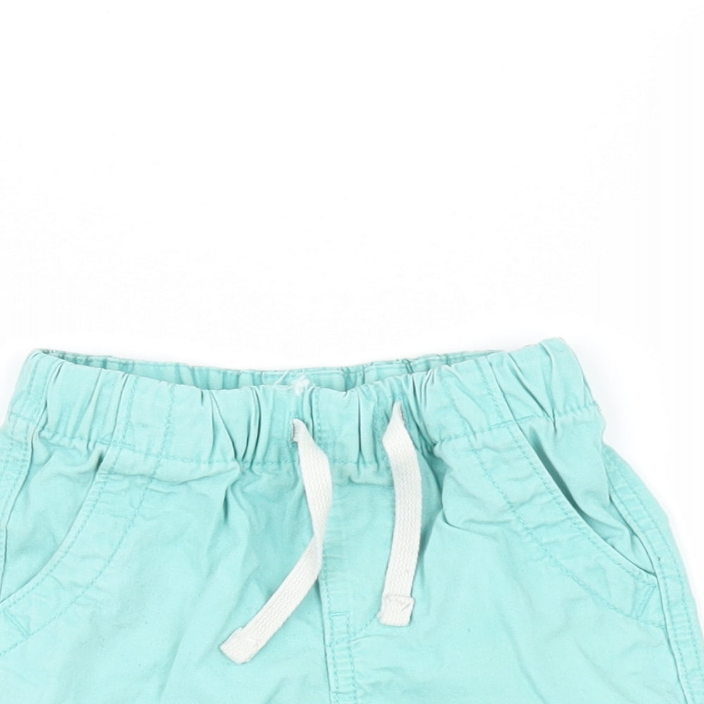 Gap Baby Green  Denim Cropped Trousers Size 12-18 Months