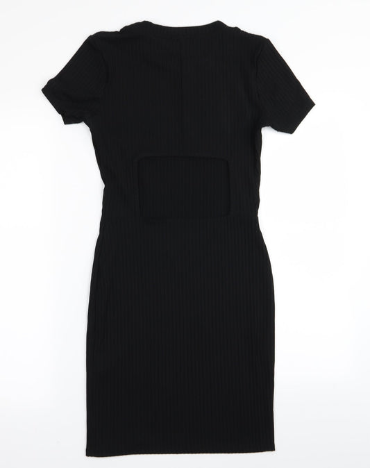 Topshop Womens Black   A-Line  Size 6