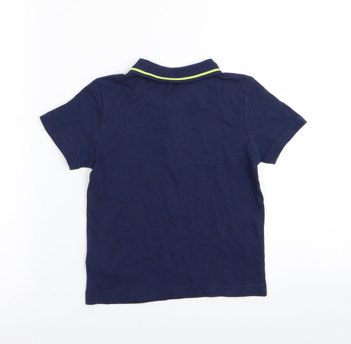 F&F Boys Blue   Basic Polo Size 2-3 Years